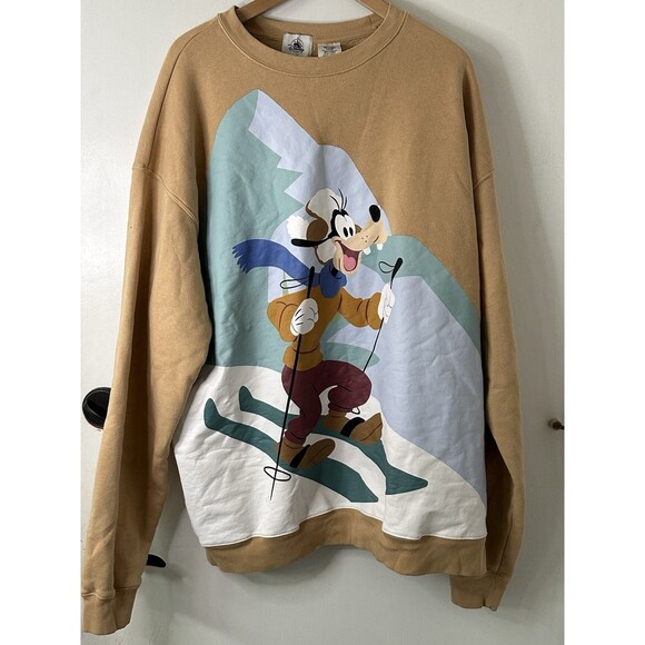 Disney Other - Disneyland Goofy Ski Pullover Sweatshirt Vintage Size 3-XLarge